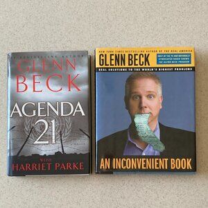 Agenda 21 and An Inconvenient Book EUC Hardcover Glenn Beck